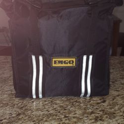 Emgo Touring Sissy Bar Bag Stackable Adjustable Motorcycle Nylon Bag