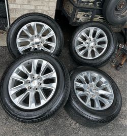 20” Silverado wheels and tires