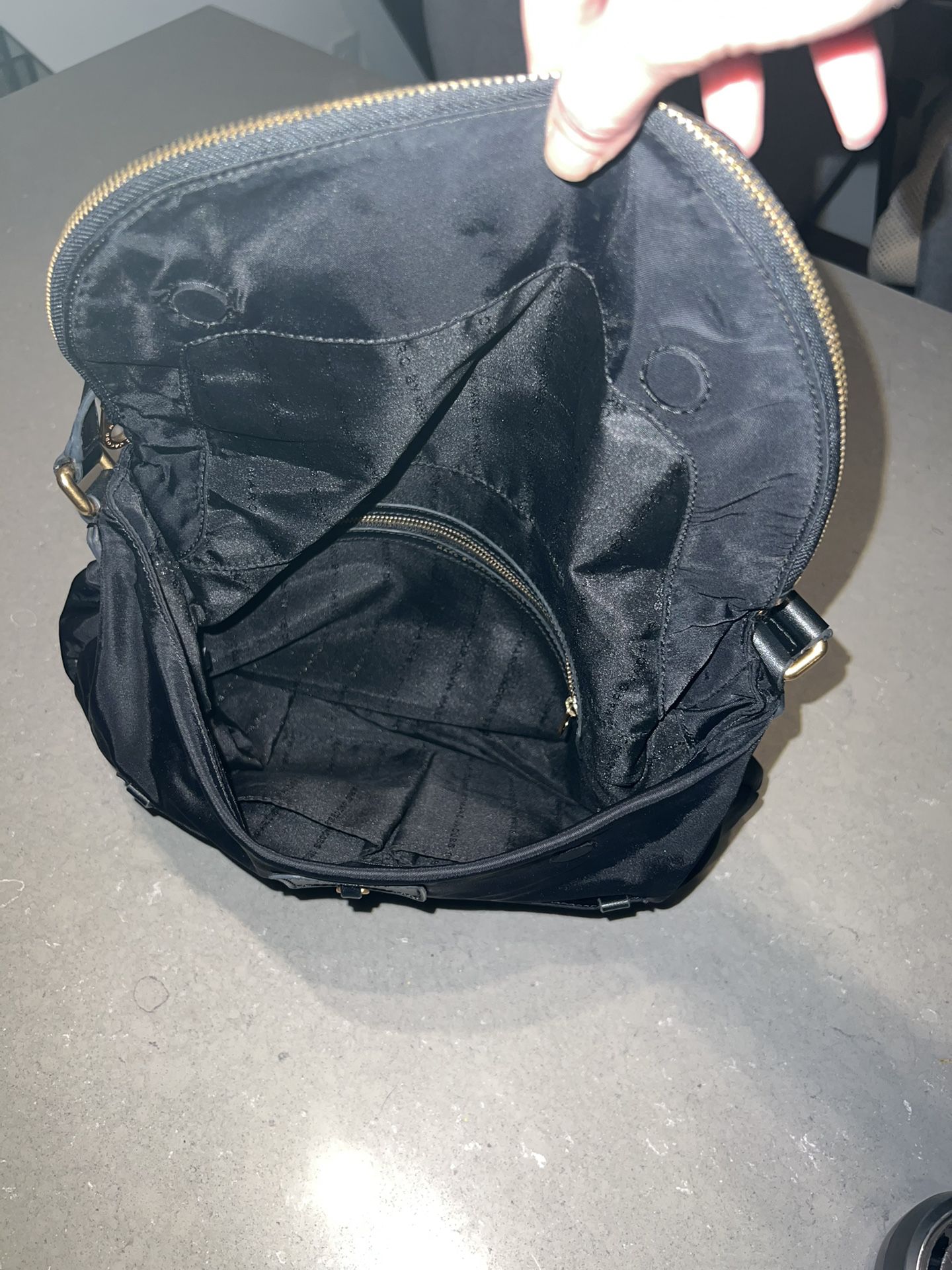 Marc by Marc Jacobs Black Nylon Crossbody Handbag