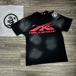 Black And Red Hellstar Shirt