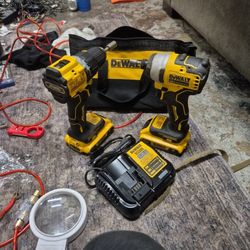 DeWalt Drill And Impact Driver With Charger