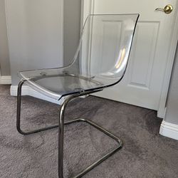 IKEA Clear Acrylic Chair