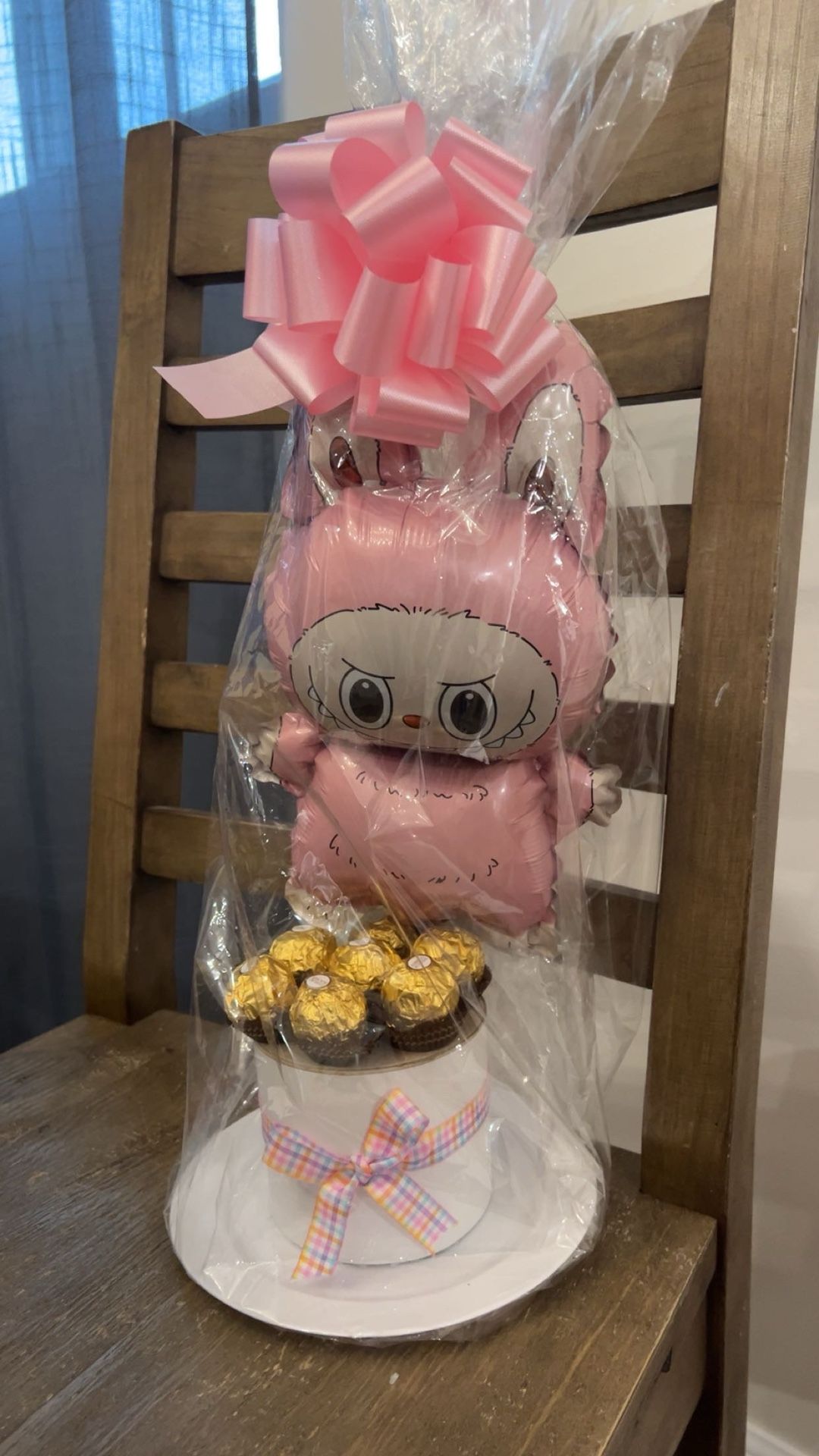 Labubu Balloon Easter Basket