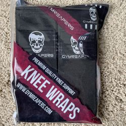 Gym Reaper Knee Wraps- NEW In Package