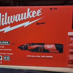 Milwaukee M12 Brushless Rotary Tool Kit 