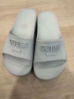 Chanclas GUESS Los Angeles Talla 6 M - Azul Claro
