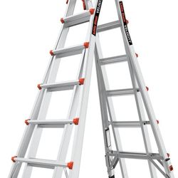 LITTLE GIANT 26FT LADDER W/ Ratchet Levelers