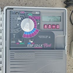 Rain Bird Sprinkler Controller ESP 12-LX Plus 12 Station with rain sensor
 