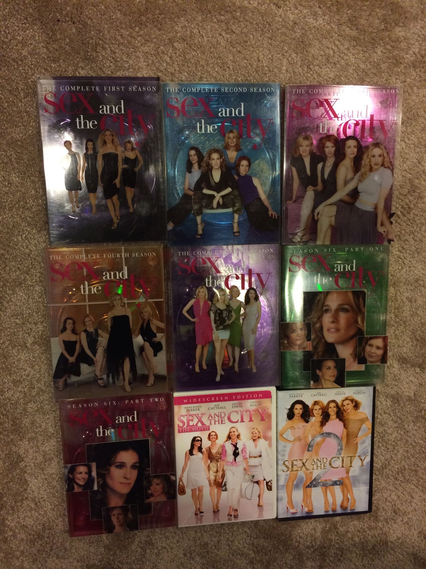 Sex and the City DVDs