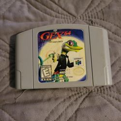 Nintendo 64 N64: Gex 64 Enter The Gecko Game