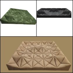 BRAND NEW DUNE COUCH SET, SIZE 12x12x12x12FT Velvet FABRIC, Custom Made Available 