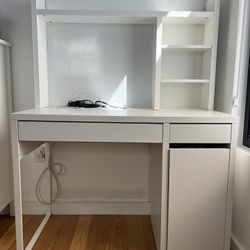 Ikea MICKE Desk With Shelf