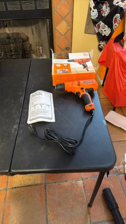 Black And Decker Corded Drill 