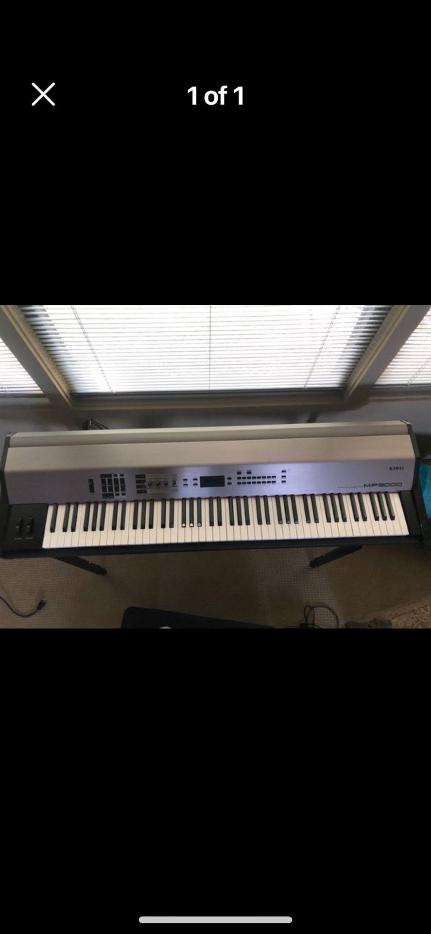 Kawai MP9000 Professional Stage Piano - 88 key hammer piano style action
