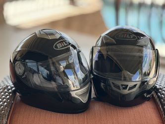BILT HELMETS. BOTH MED