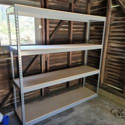 Industrial Shelving 72 in W x 18 in D Boltless Warehouse Shelves Garage Storage Racks New! Delivery Available