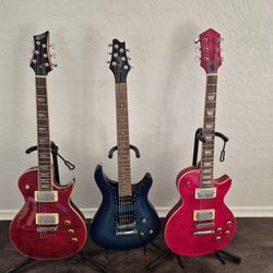 Agile PS-900 PRS Lawsuit Mitchell MS450 Custom Les Paul Electric Guitars (Trades Okay)