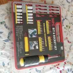 54piece Bid And Socket Set New 