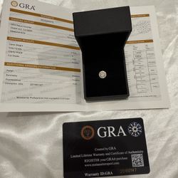 Moissanite Earring