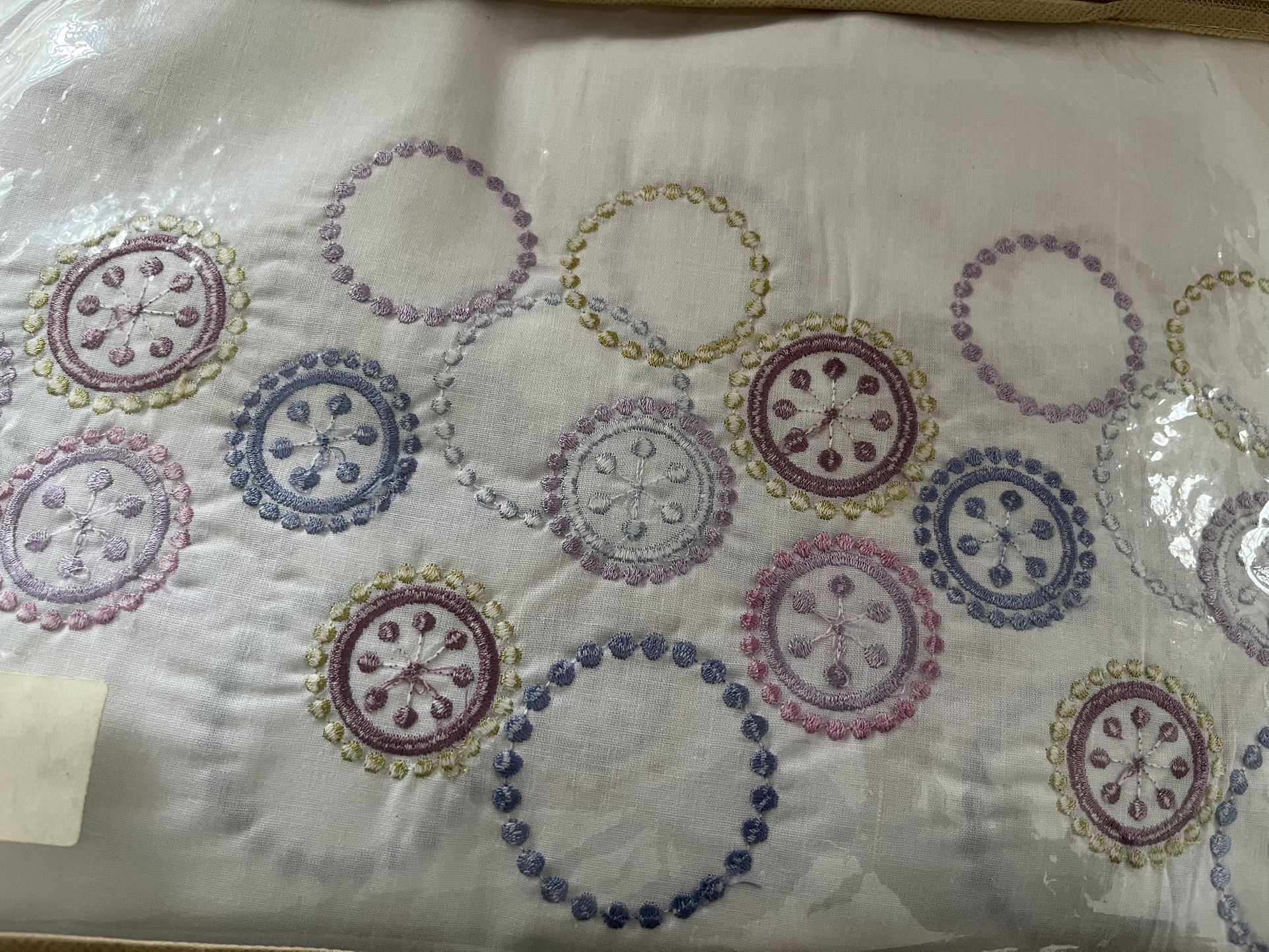 2 Set In 1 White Queen Flat Sheet ( 100% Egyptian Cotton)