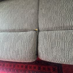 2 Gray Sofas (3 seats each)