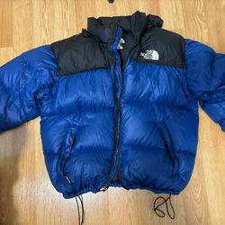 North Face Puffer Size Xl (Royal Blue)