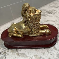 Heavy Brass Lion