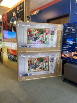 Canvas TV 4K QLED SMART 55 Inch Brand New