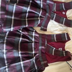 Two (2) XS Little Girl Uniforms