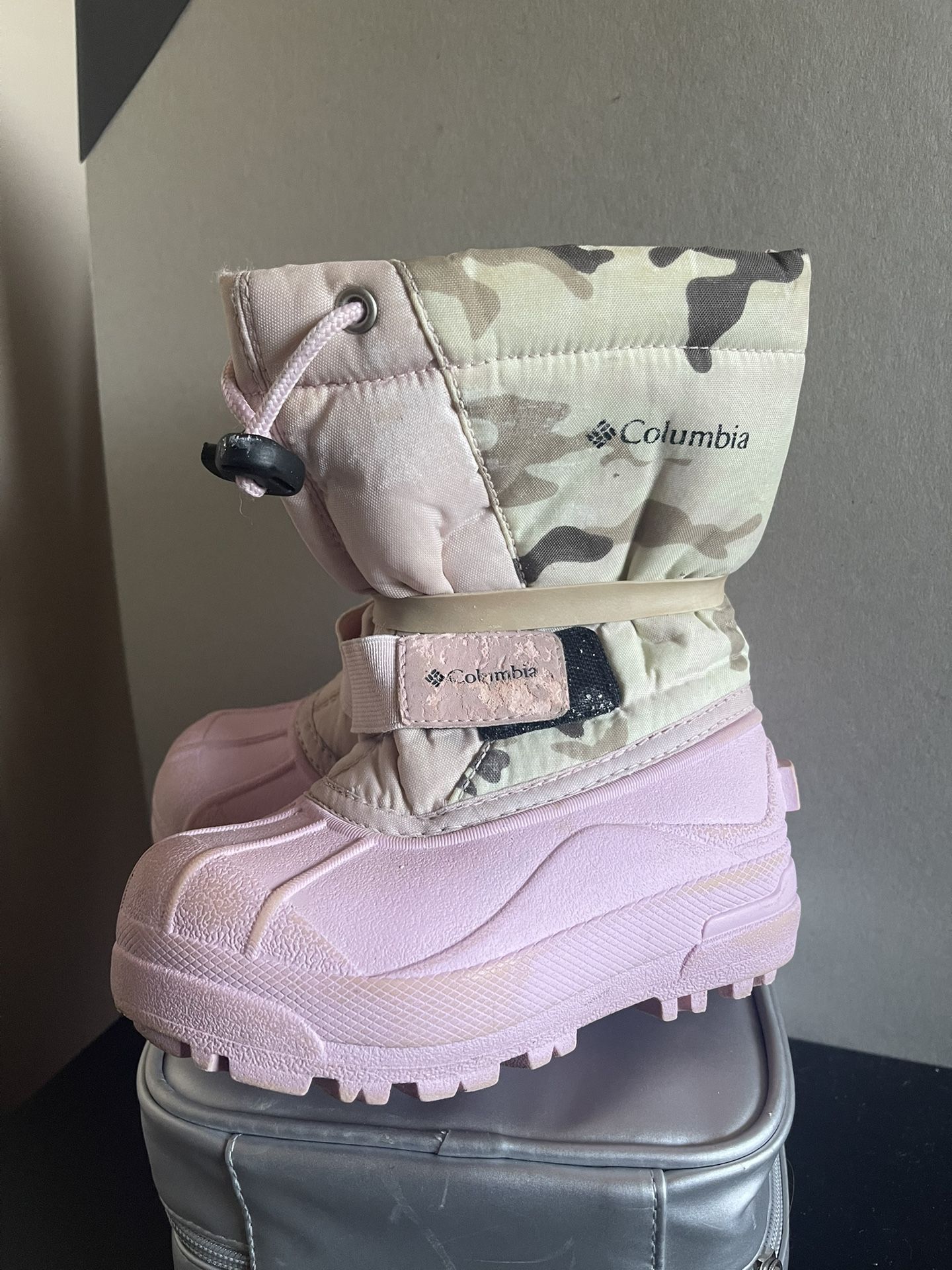 Camouflage/Pink Toddler Boot