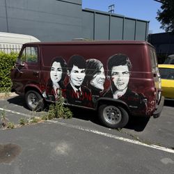 1960s Ford econoline E-100 Van Cargo 