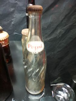Vintage glass bottles
