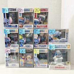 DISNEY STITCH FUNKO POPS FOR SALE. 