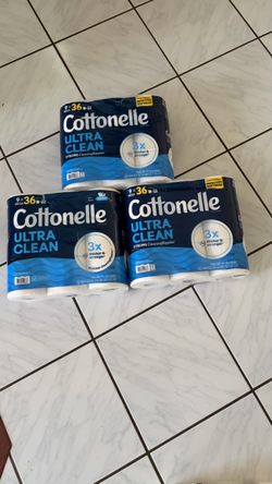 Cottonelle Ultra Clean Toilet Paper 3-Pack