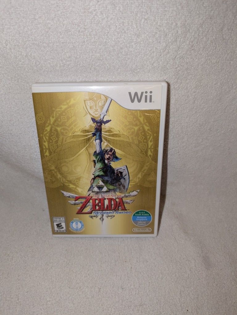 Nintendo Wii Legend Of Zelda Skyward Sword