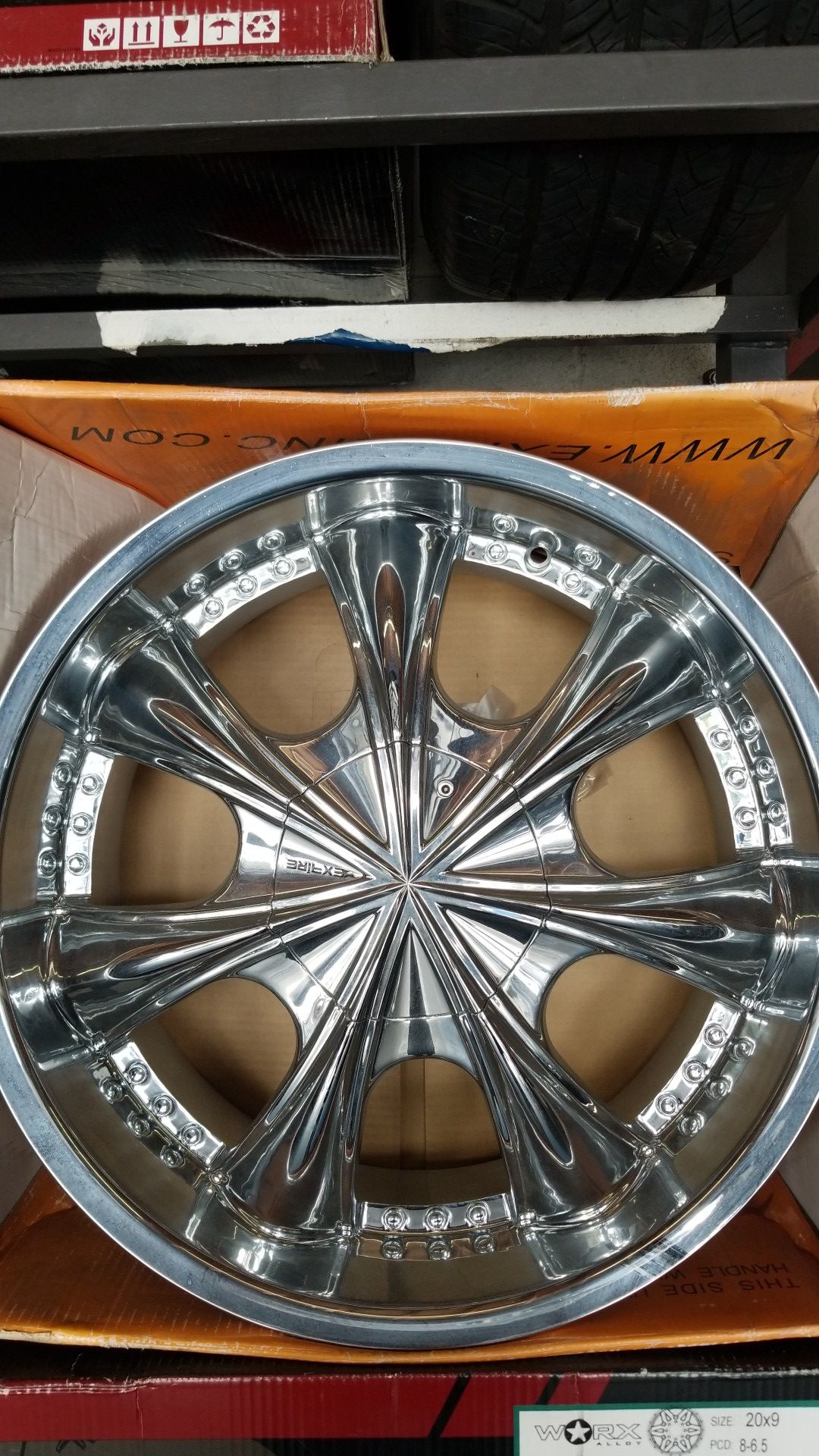 Exfire new wheels 20" chrome