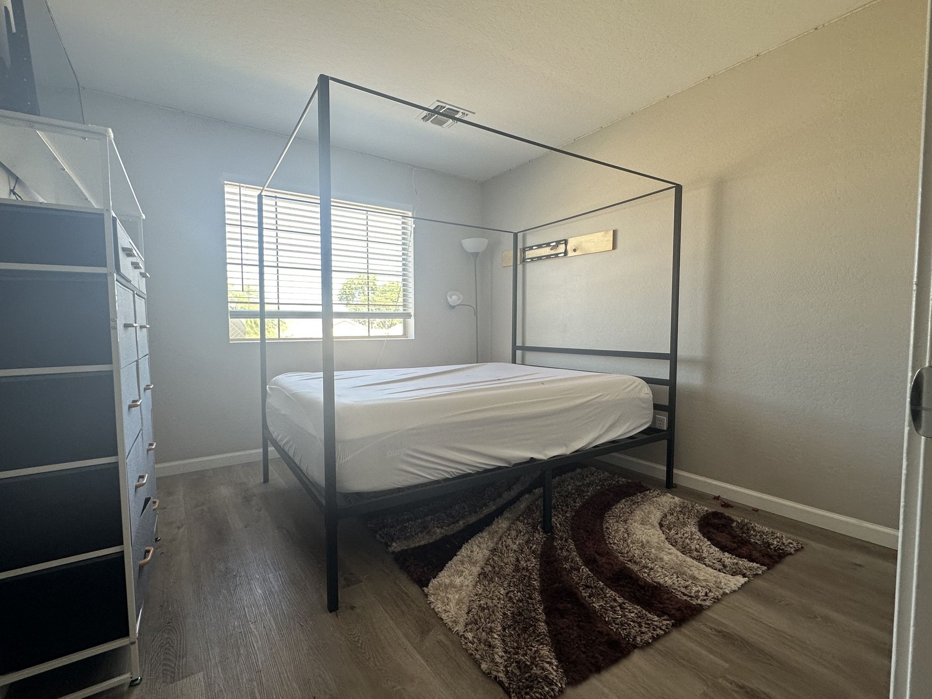 Queen Canopy Bed Frame Only