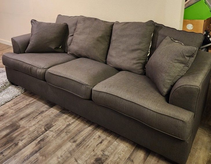 2 PC Gray SOFAS