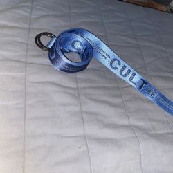 Blue Reversible Cult Belt