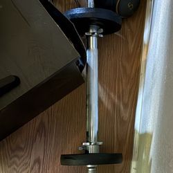 60lb Adjustable Barbell