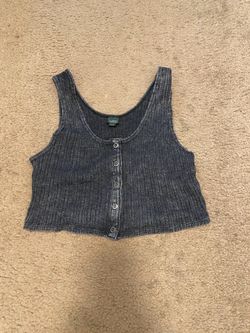 Wild Fable Black Cropped Women’s Tank Top