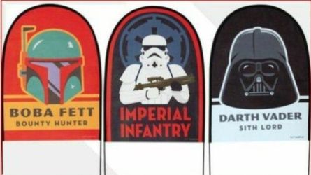 Star Wars 23" Fabric Yard Classic 3 Sign Set