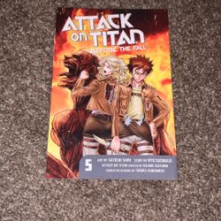 Attack On Titan Before The Fall Manga Book 