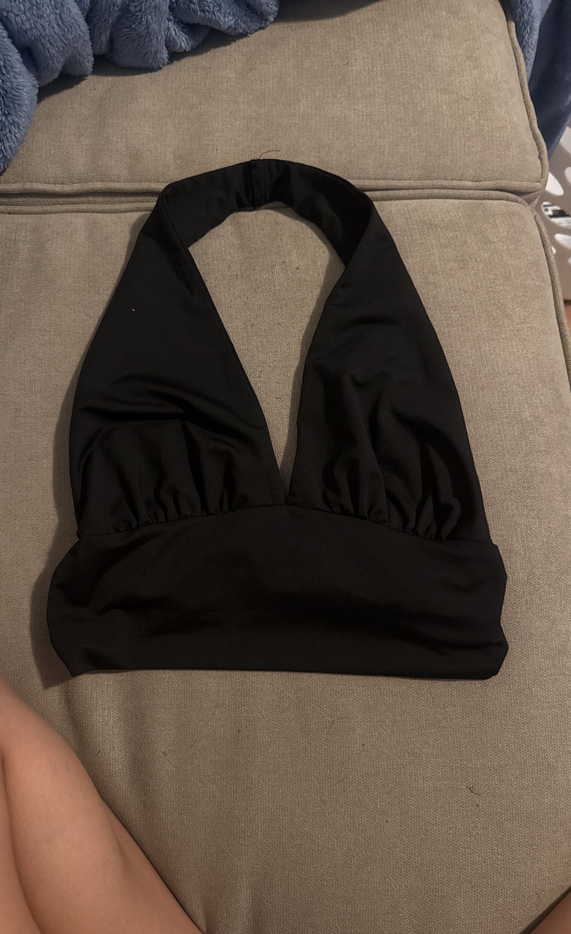 Black Halter Top 