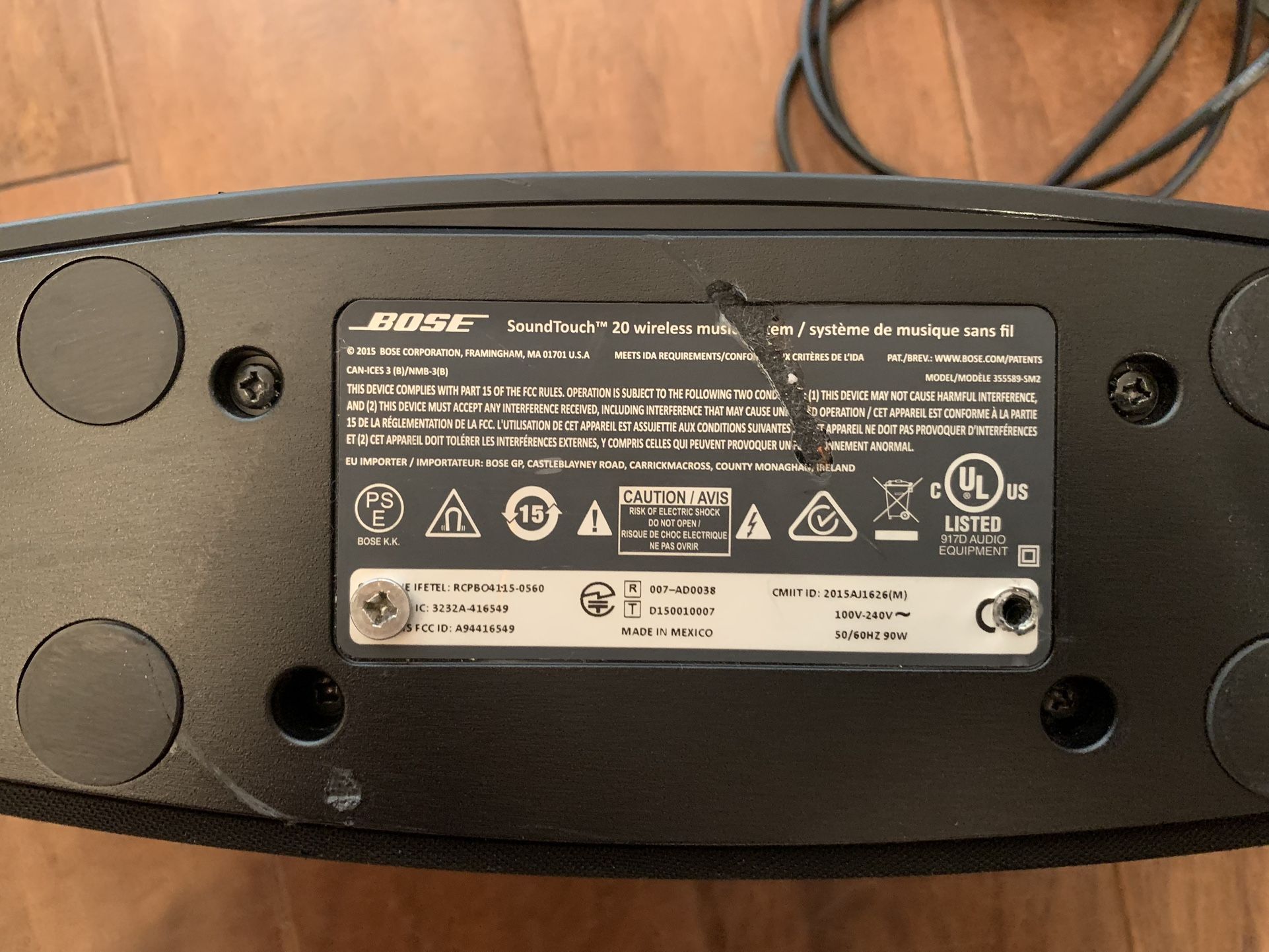 Bose SoundTouch 20 Speaker for Sale in Redondo Beach CA OfferUp