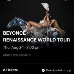 Beyoncé $200 For 2 Tickets