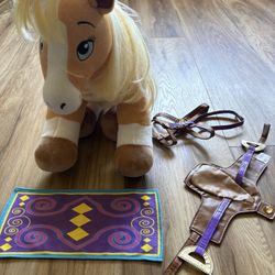 Build-a-bear Horse with Accessories 