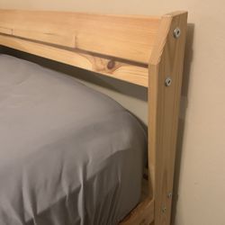 Basic Wood Twin Bed Frame