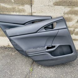 Honda Accord Rear Door Trim Panel 2016-2021