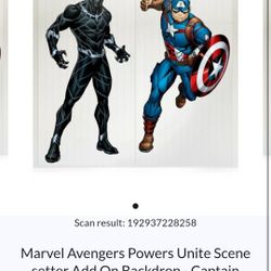 Marvel Avengers Power United Scene Setters Add On Backdrop